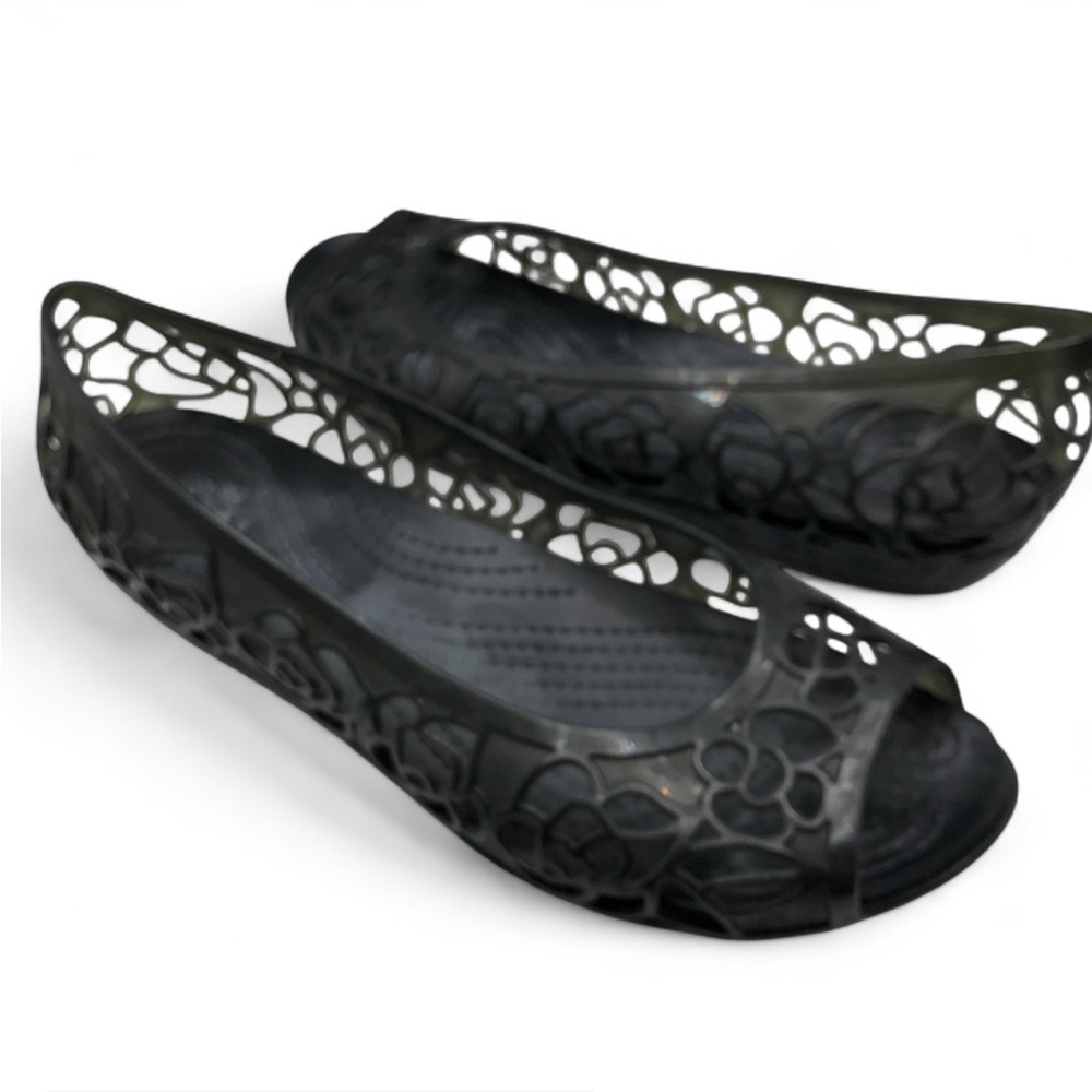 Crocs Women's Isabella Jelly II Flats - Picture 3 of 7